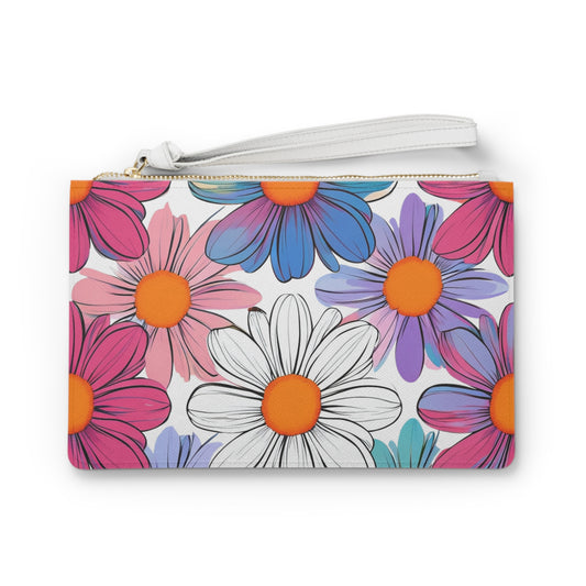 Bloom Together Daisy Clutch Set – Mommy & Mini - Matching Bags