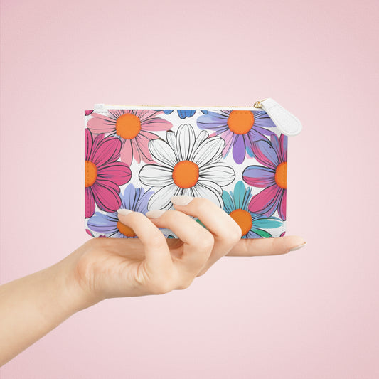 Bloom Together Daisy Clutch Set – Mini & Mommy - Matching Bags